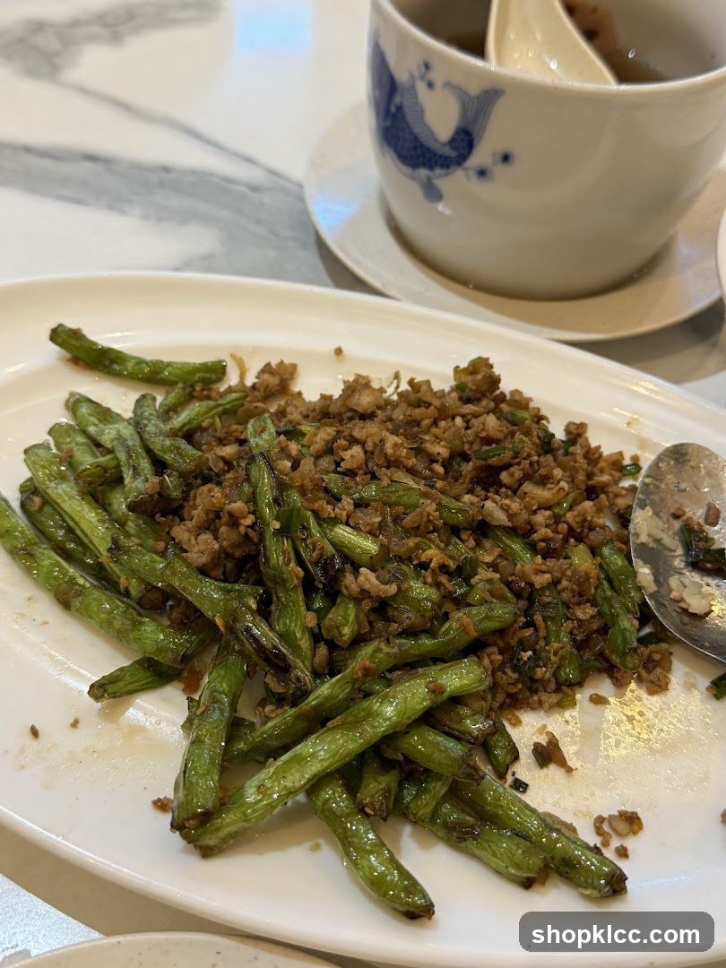 Stir-fried Green Beans with Minced Meat