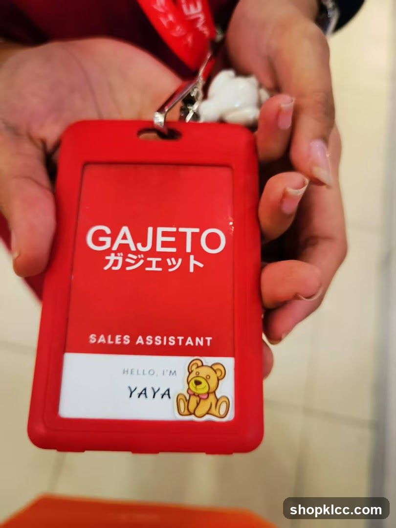 Staff ID Badge Display