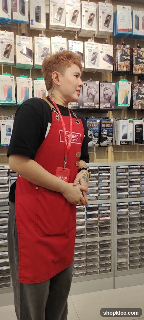 Store Interior with Staff Member