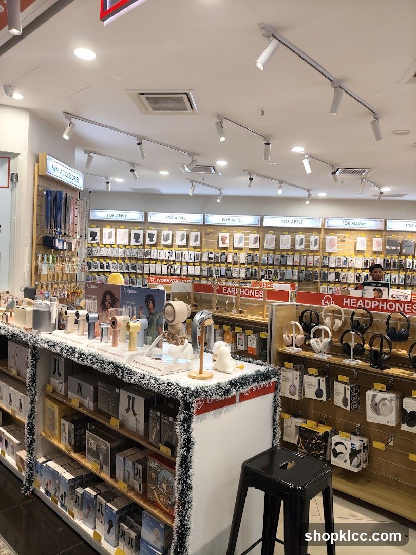 Electronics Store Interior Display