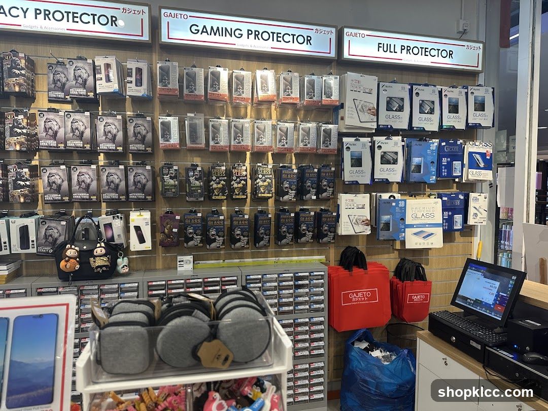 Phone Accessories Store Interior