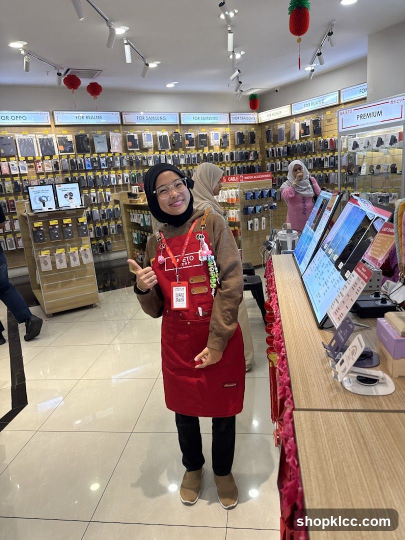 Electronics Store Interior