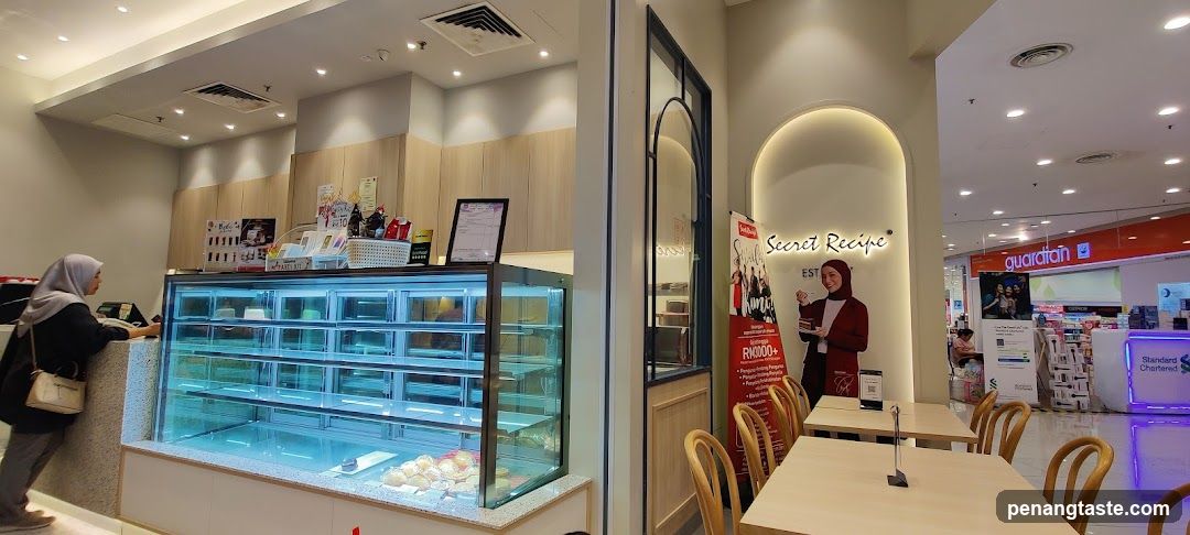 Interior of a bakery shop