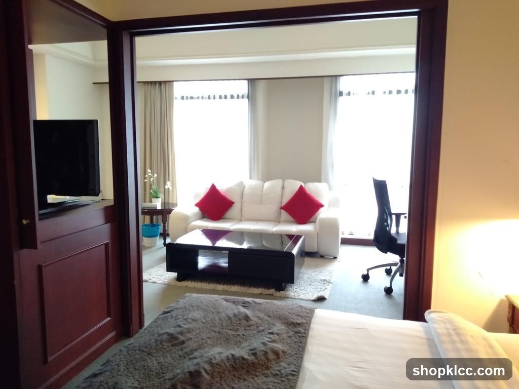 Hotel Room Interior View
