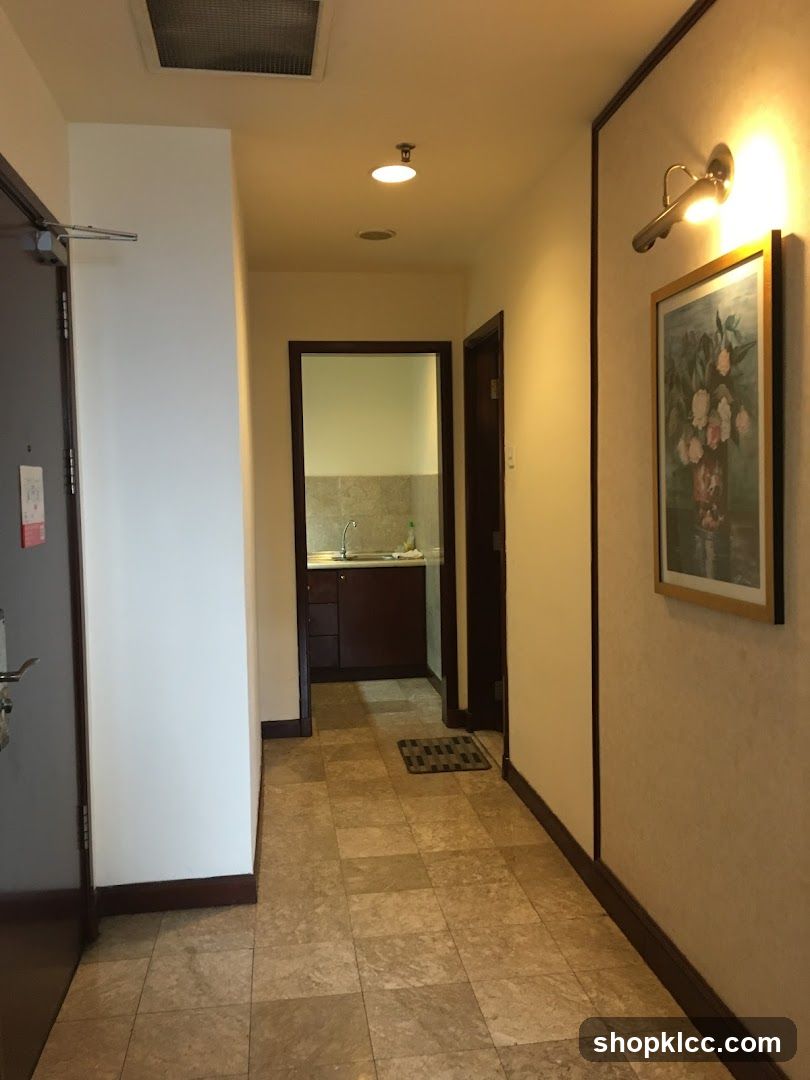 Hotel Corridor Interior