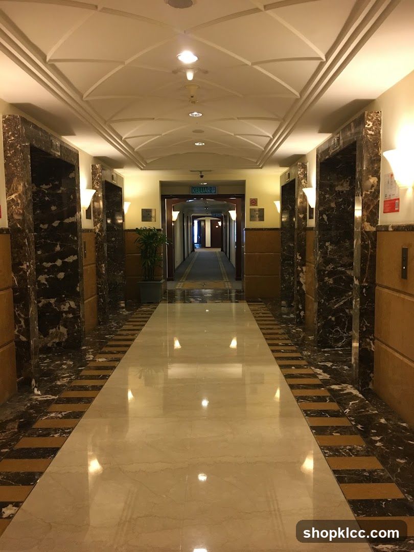 Hotel Corridor Interior
