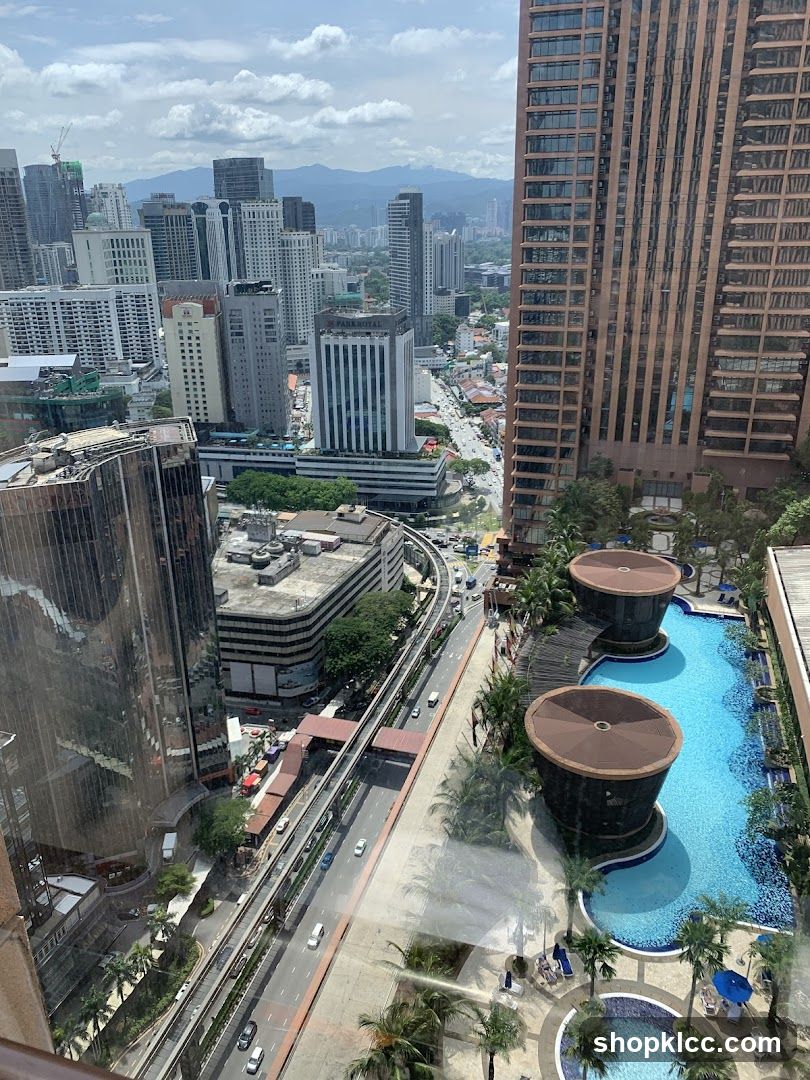 Cityscape with Pool View