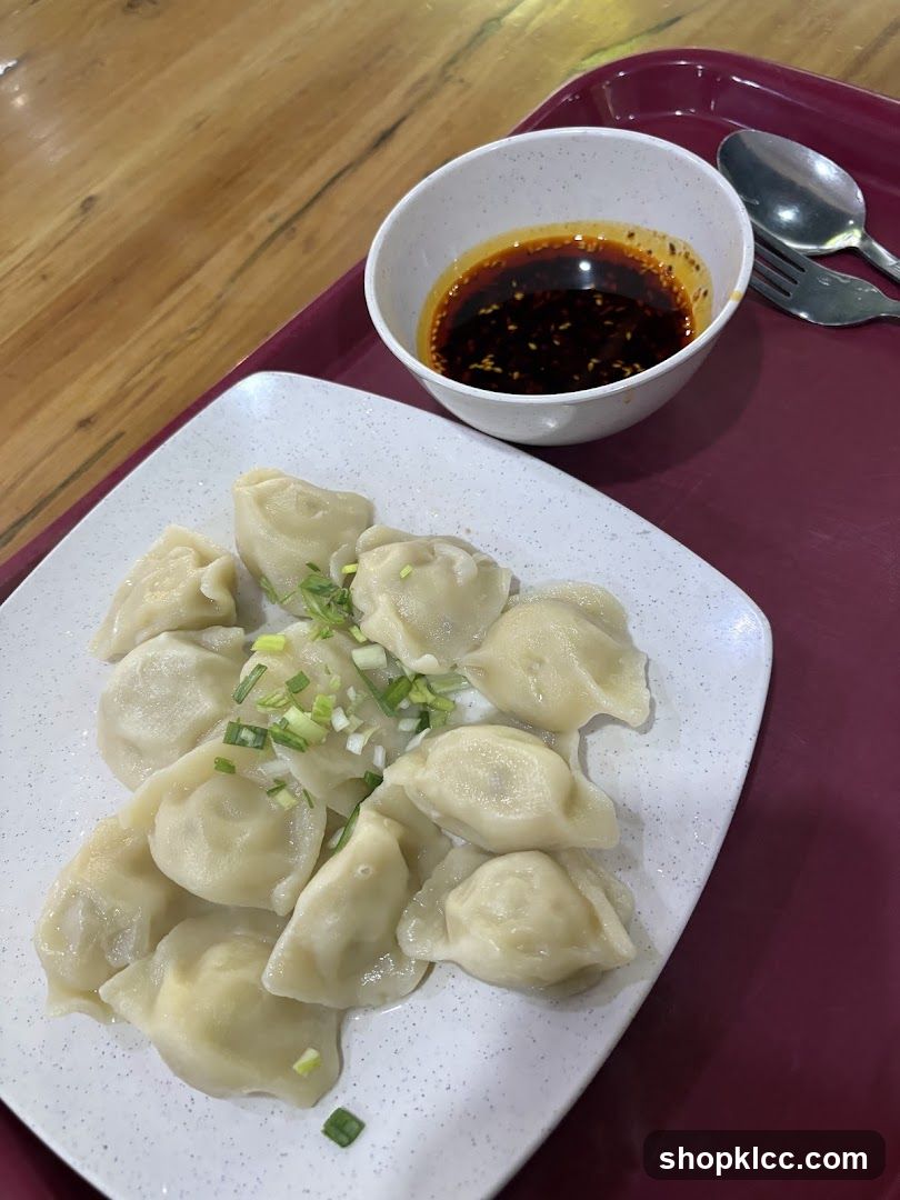 Dumplings with Dipping Sauce