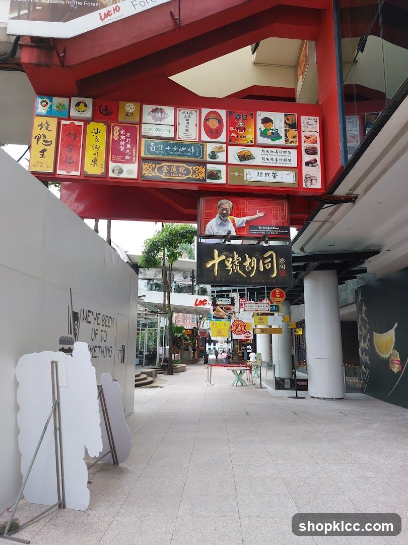 Street Scene with Signs