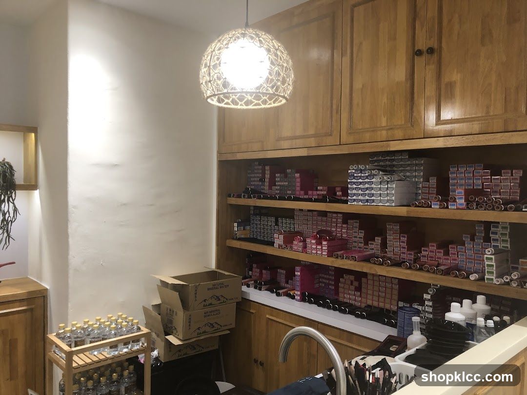 Hair Dye Products and Water Bottles