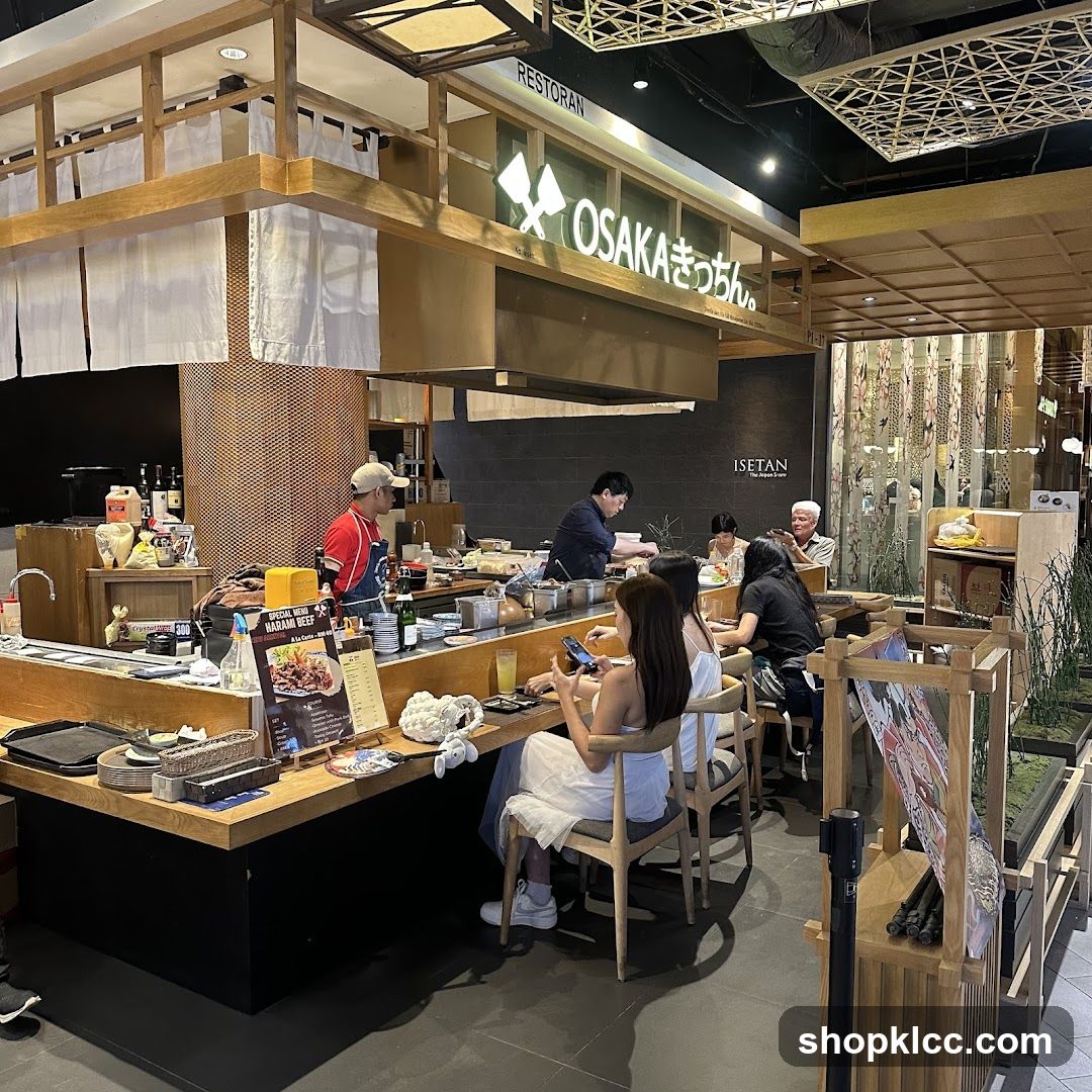 Osaka Kitchan Restaurant Interior
