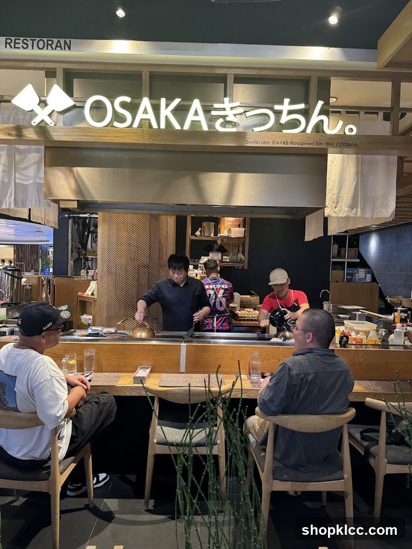 Osaka Kichin Restaurant Interior