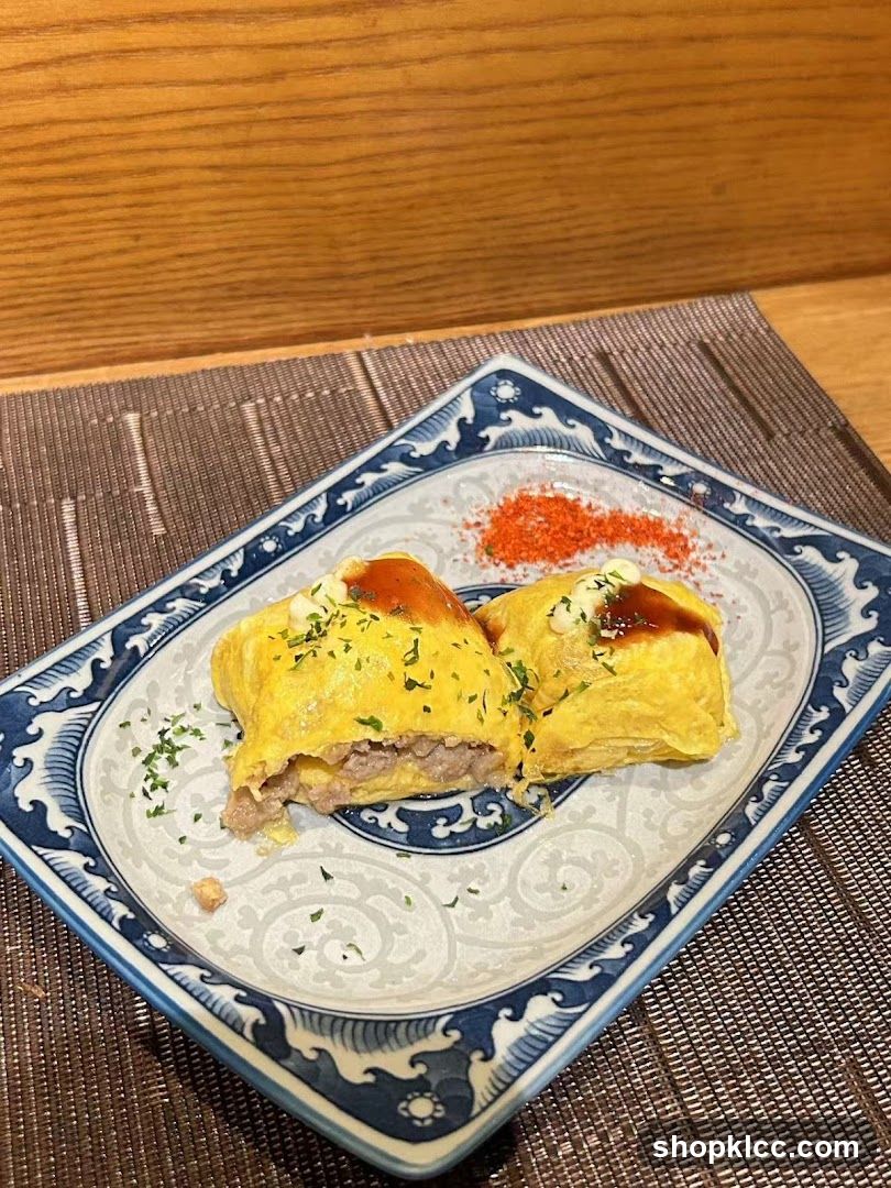Omelette Roll with Seasoning