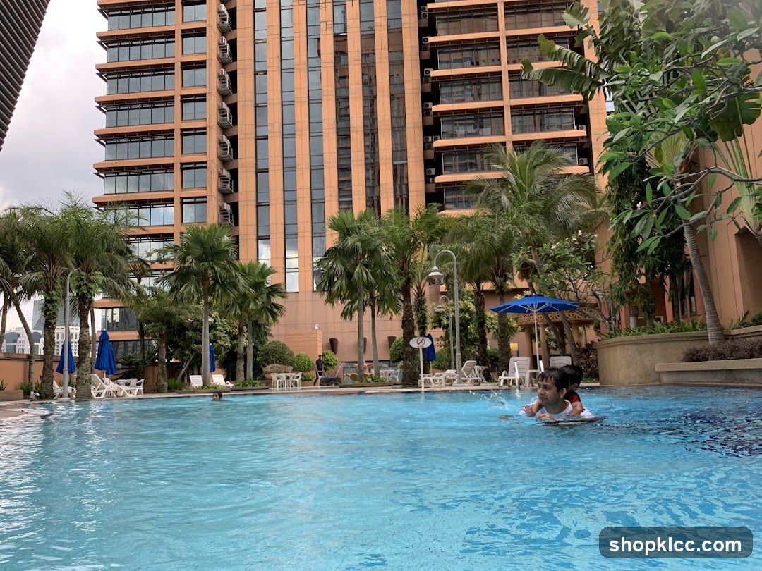 Poolside at Hotel Complex