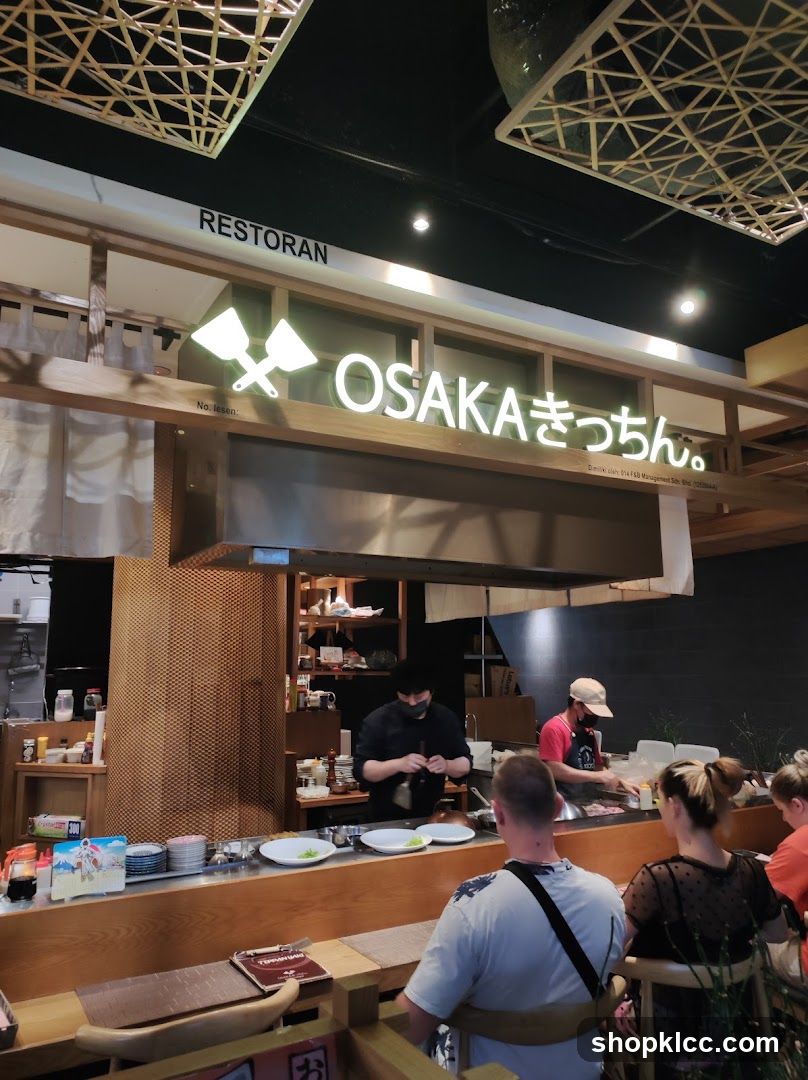 Restaurant Interior with Staff and Customers