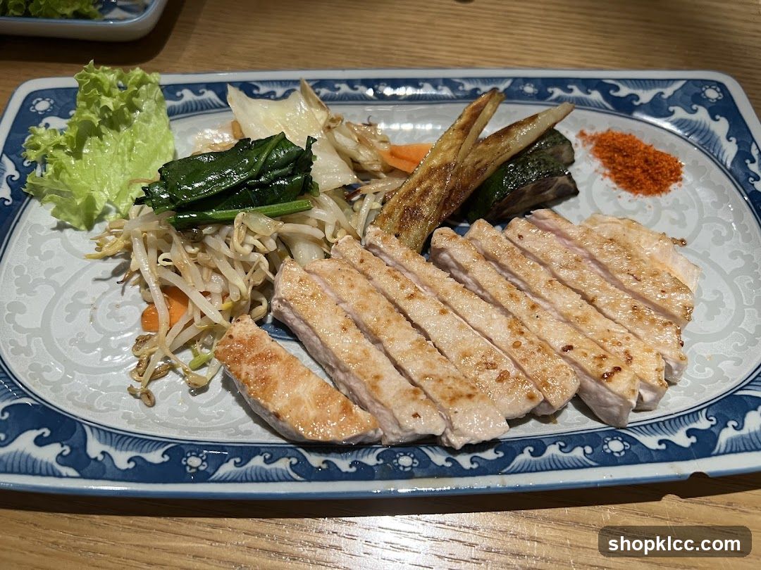 Grilled Salmon with Side Vegetables