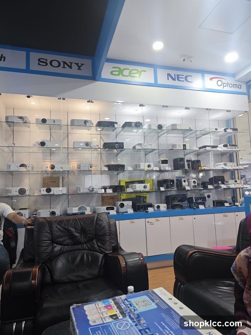 Electronics Store Interior Display