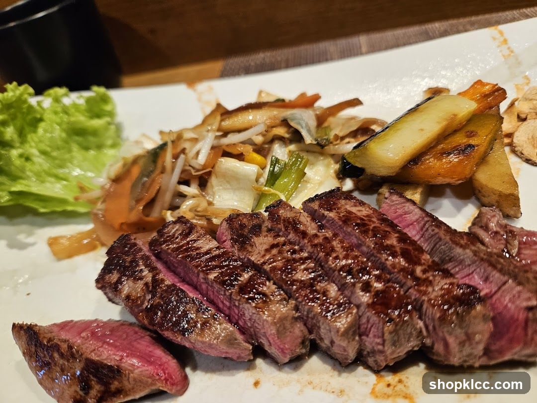Grilled Steak with Sides