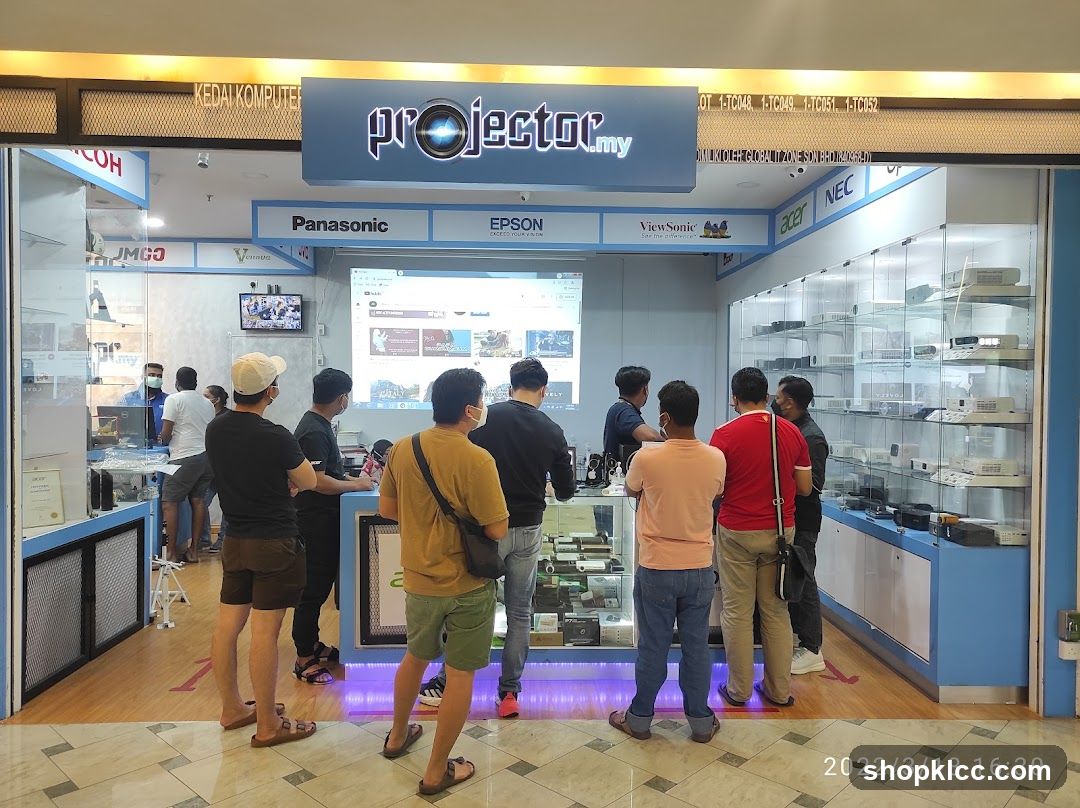 Electronics Store Interior