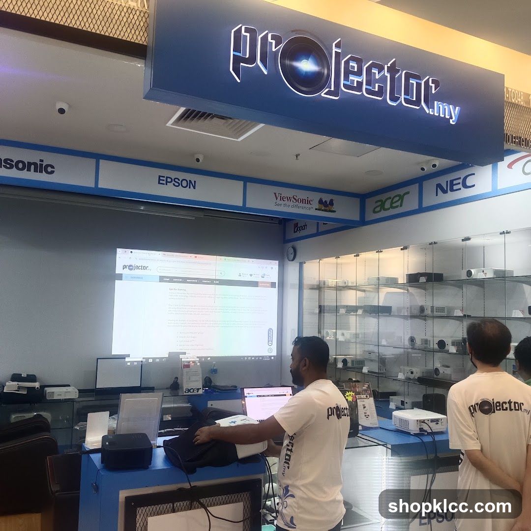 Projector.my Store Interior