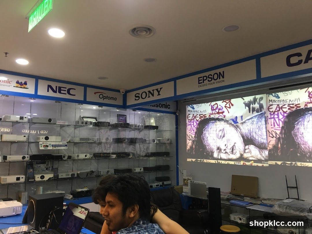 Electronics Store Interior
