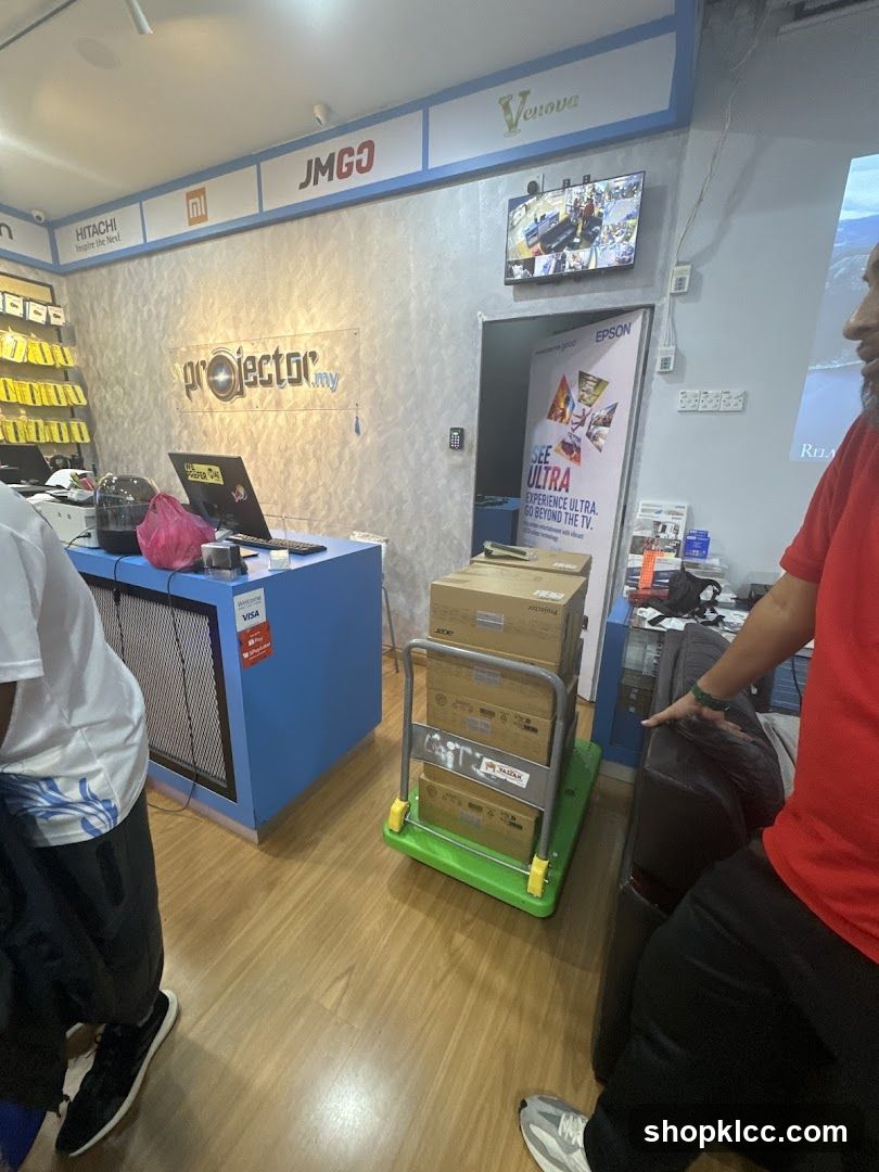 Projector.my Store Interior