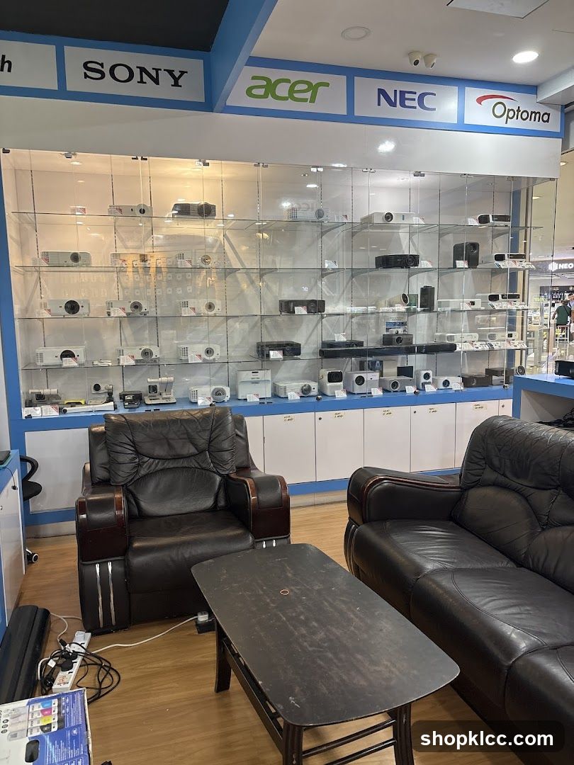 Electronics Store Interior