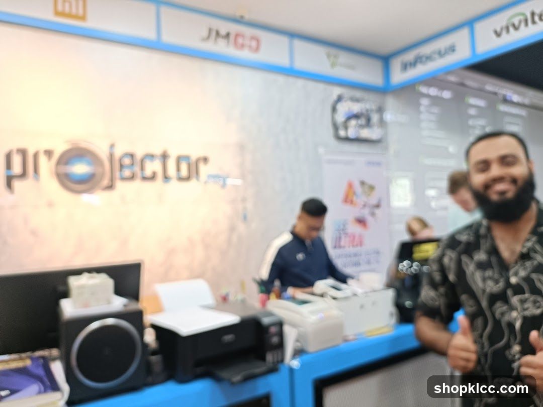 Projector Shop Interior