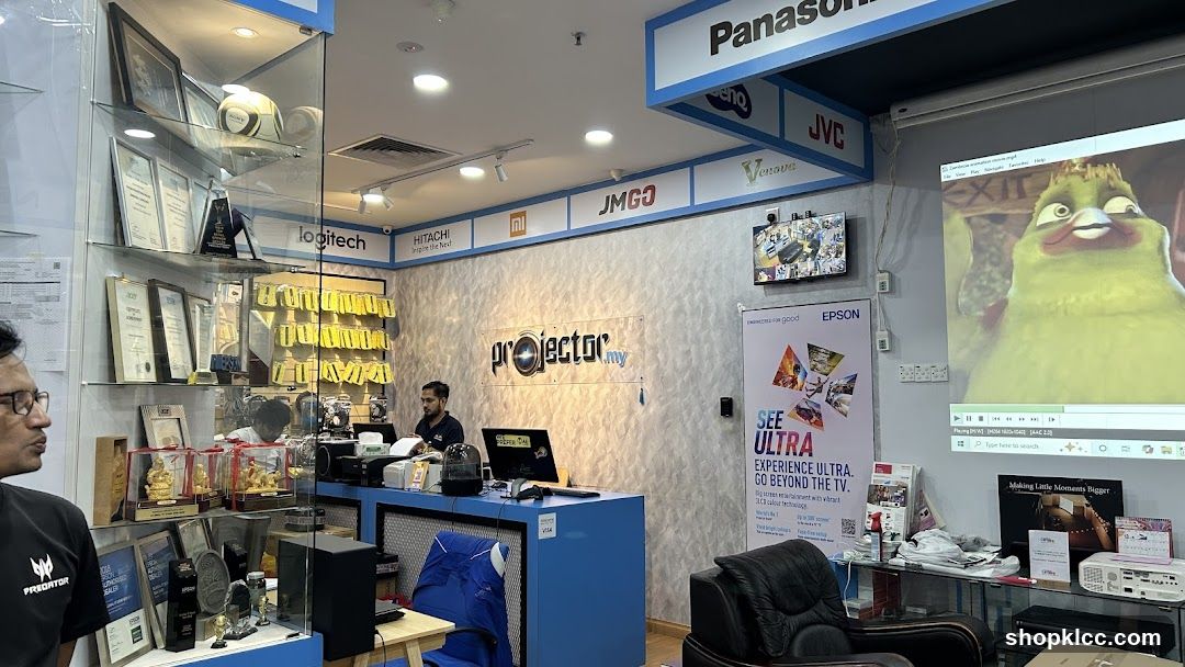 Electronics Store Interior