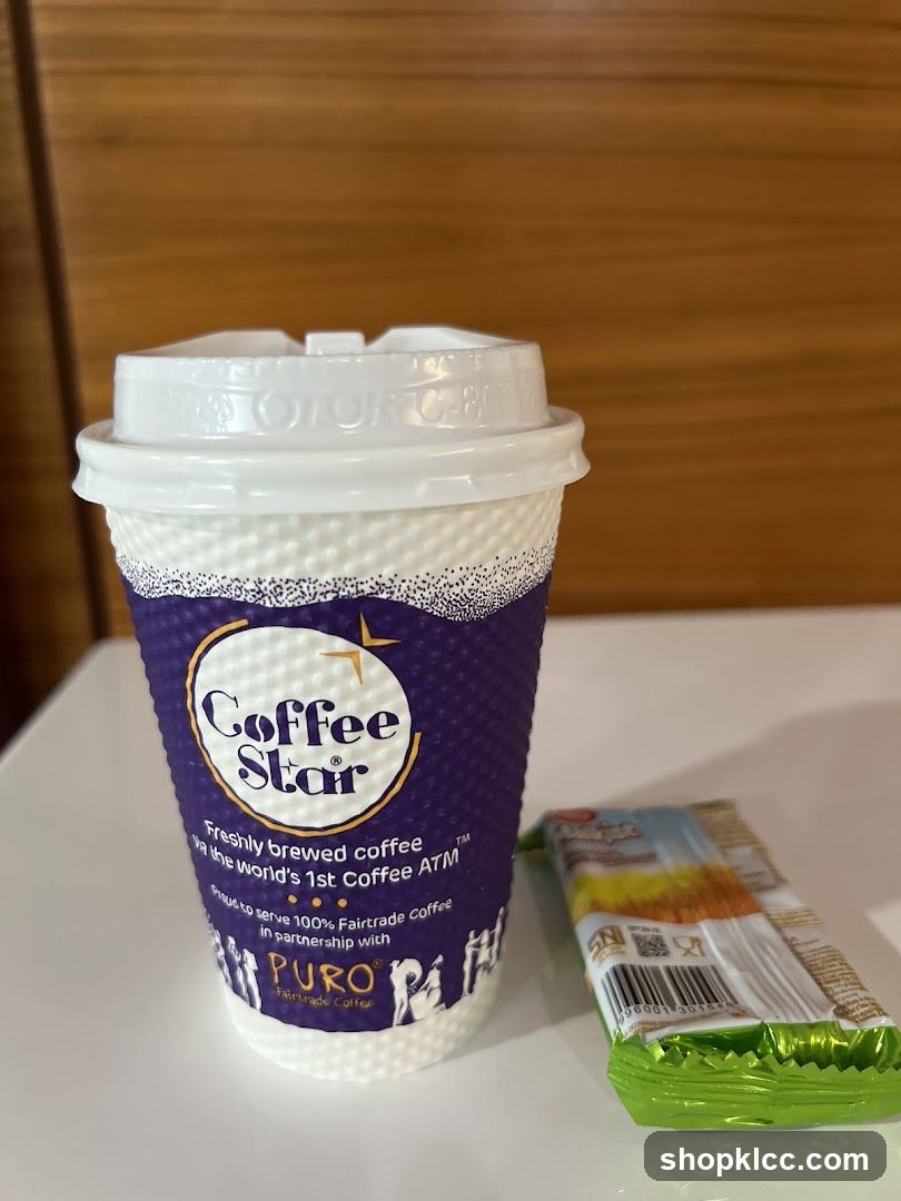 Coffee Cup and Snack