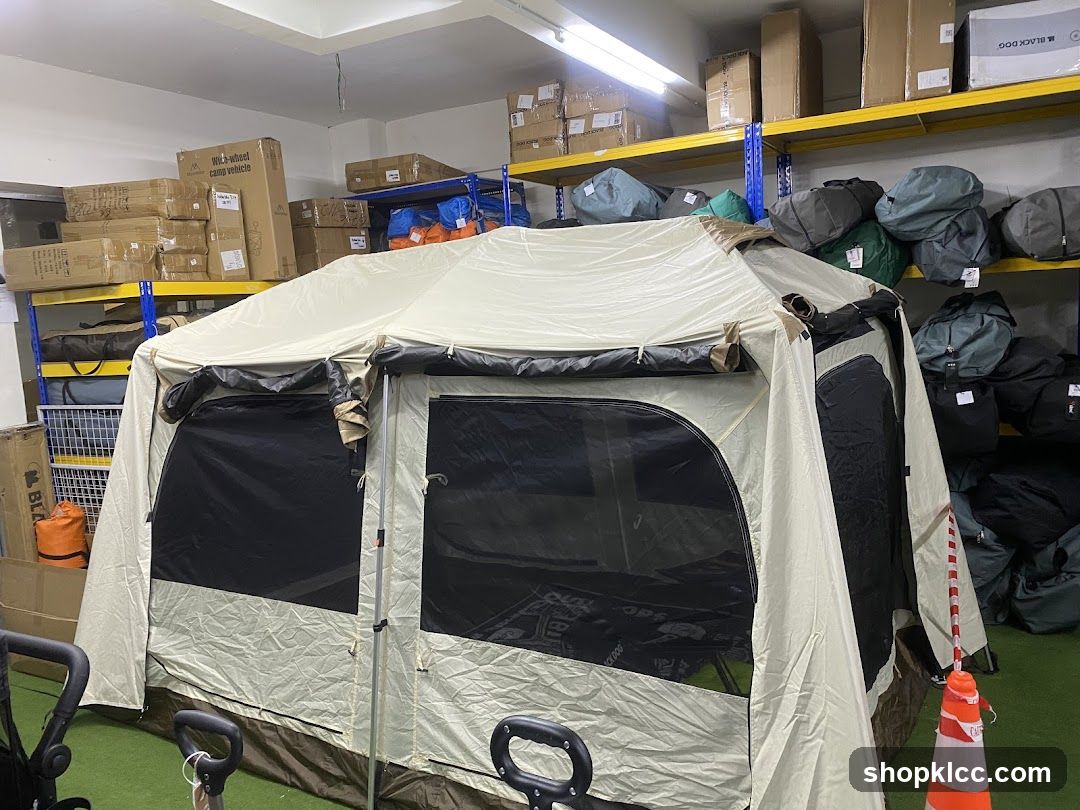 Camping Tent Display