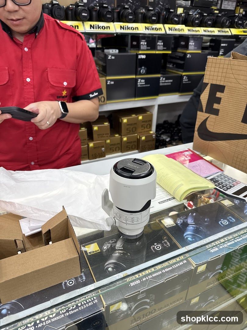 Camera Store Interior
