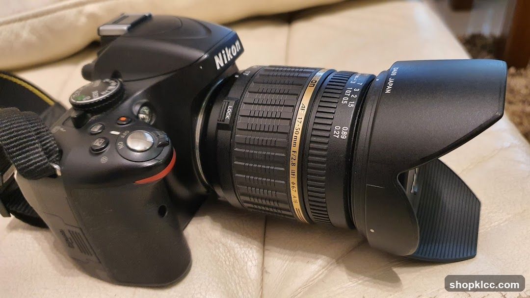 Nikon DSLR Camera with Lens