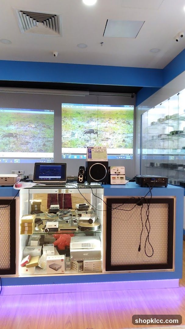 Electronics Store Interior