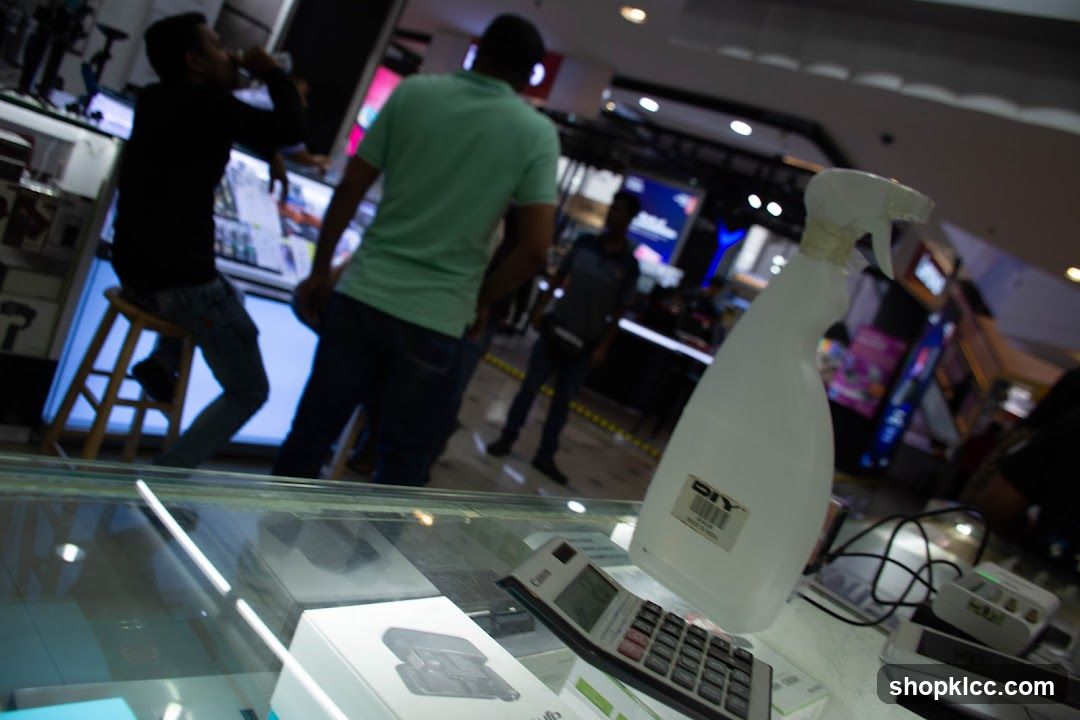 Electronics Store Interior