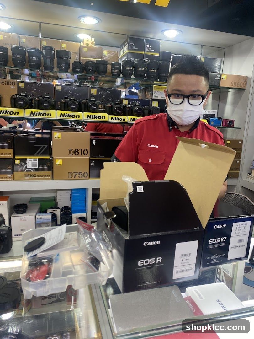 Camera Store Interior
