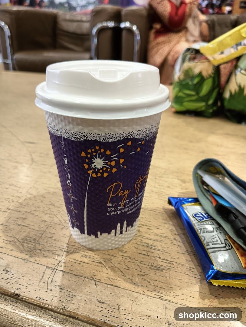 Coffee Cup and Snack