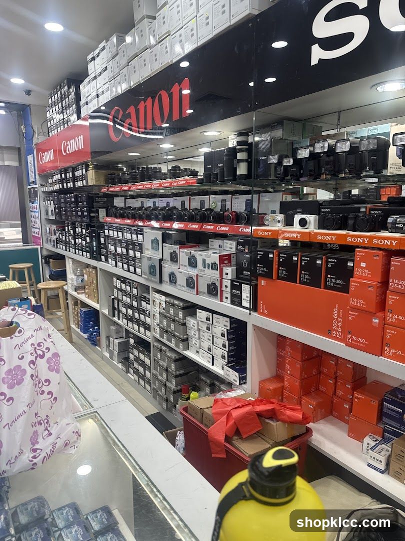 Electronics Store Interior