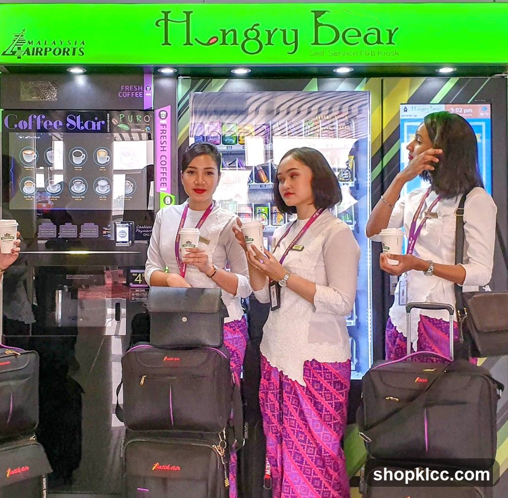 Hungry Bear Self Service F&B Kiosk
