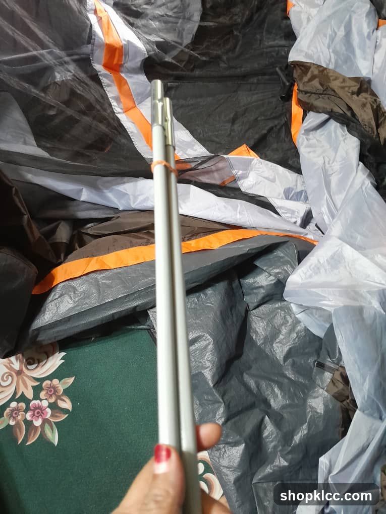 Tent Poles and Fabric