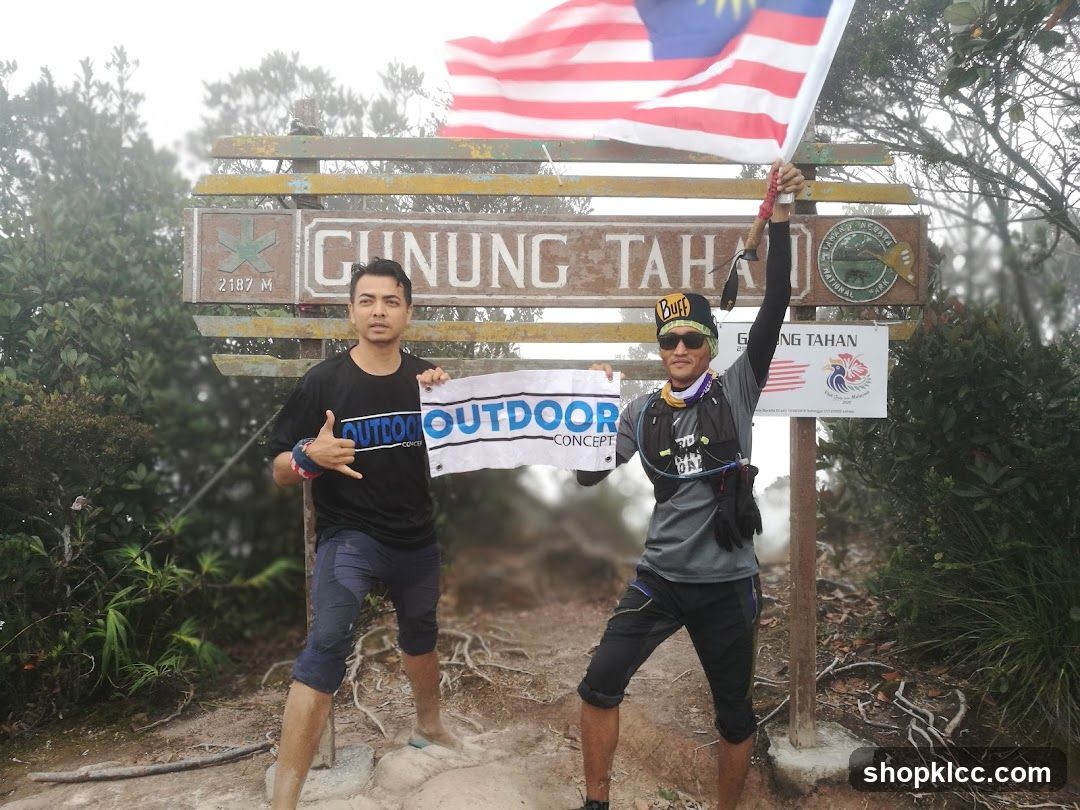Hikers at Gunung Tahan Summit