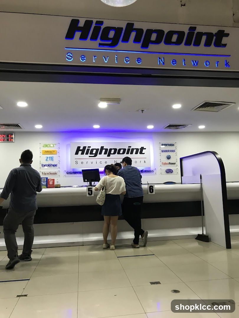 Highpoint Service Network Counter