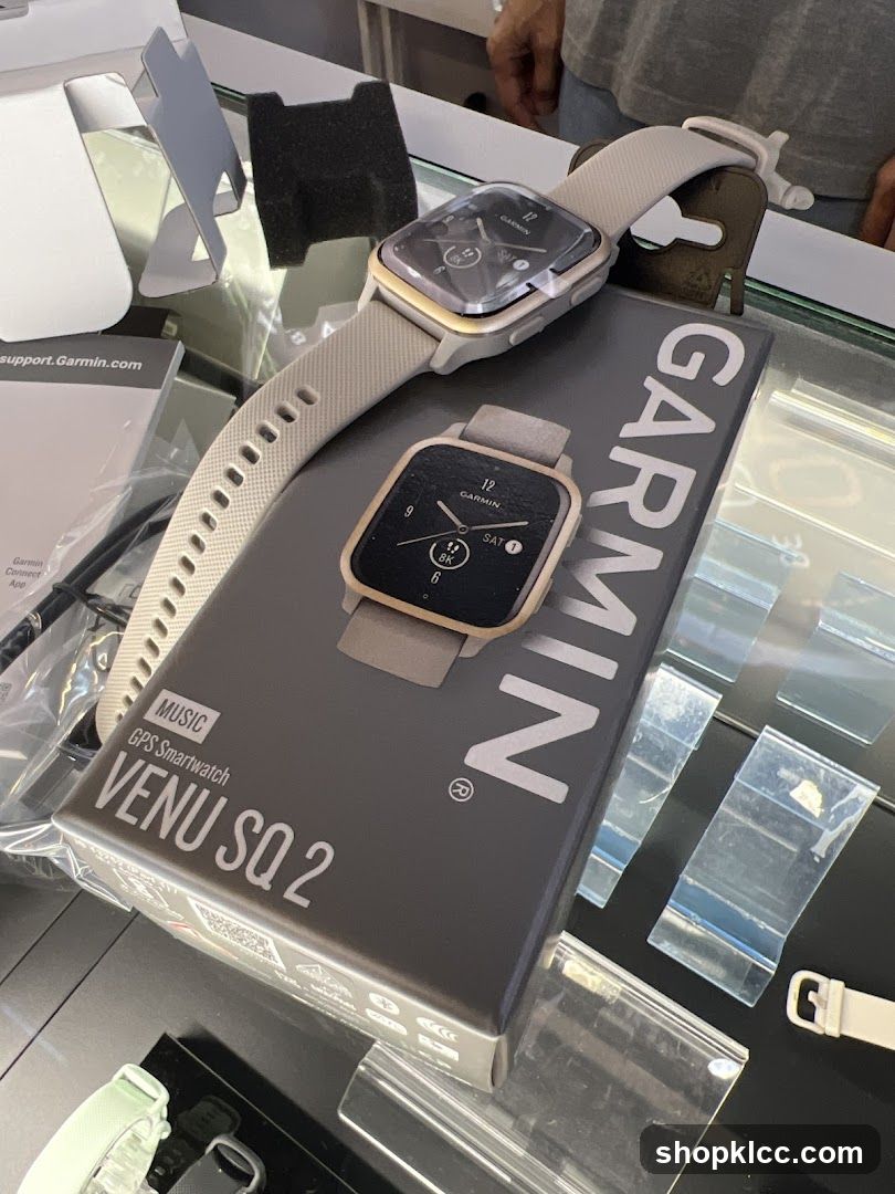 Garmin Watch Display