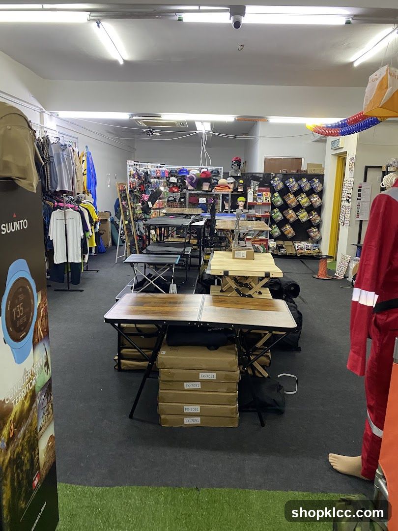Outdoor Gear Store Interior