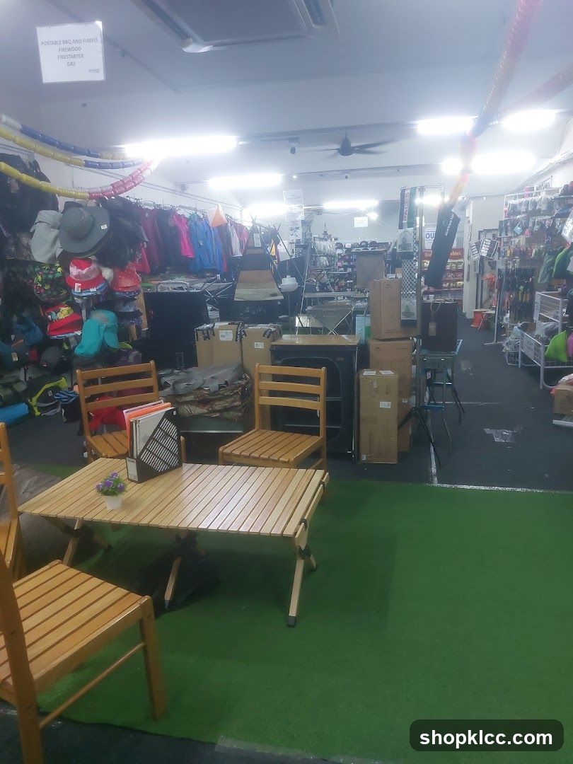 Outdoor Gear Store Interior