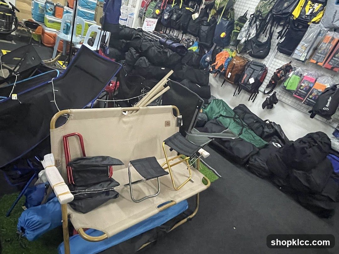 Outdoor Gear Store Display