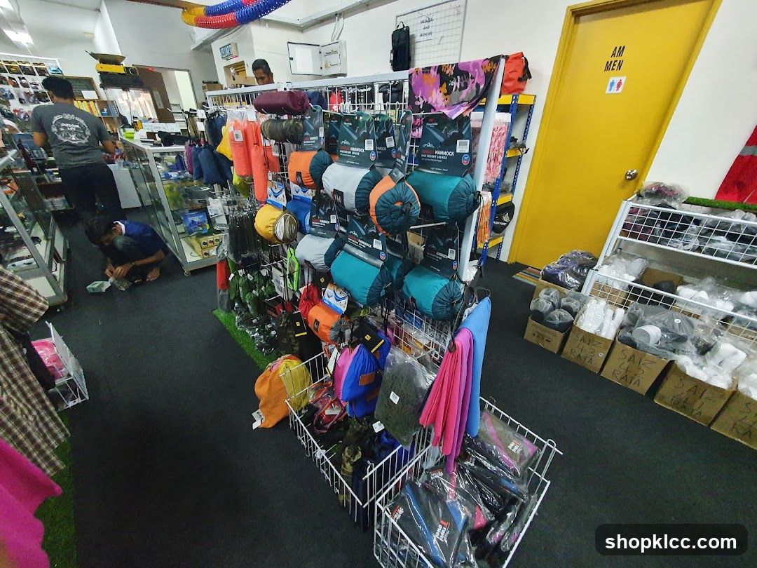 Outdoor Gear Store Interior