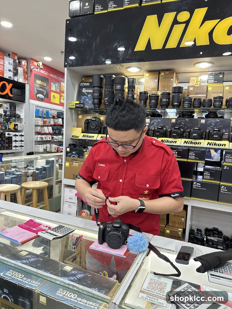 Nikon Camera Store Interior