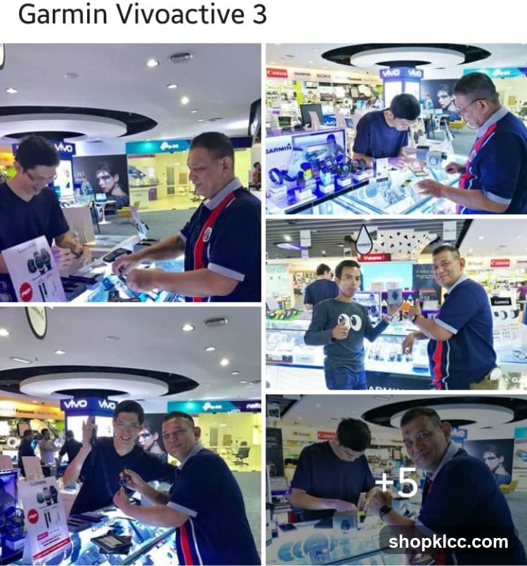 Garmin Vivoactive 3 Store Interior