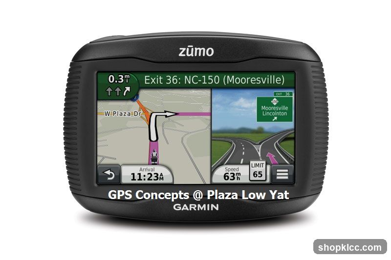 Garmin Zumo GPS Navigation Device Display